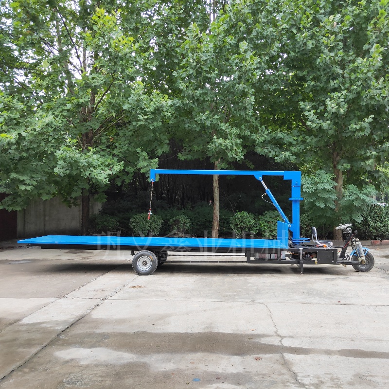 三輪電動平板車隨車吊的特點和優勢